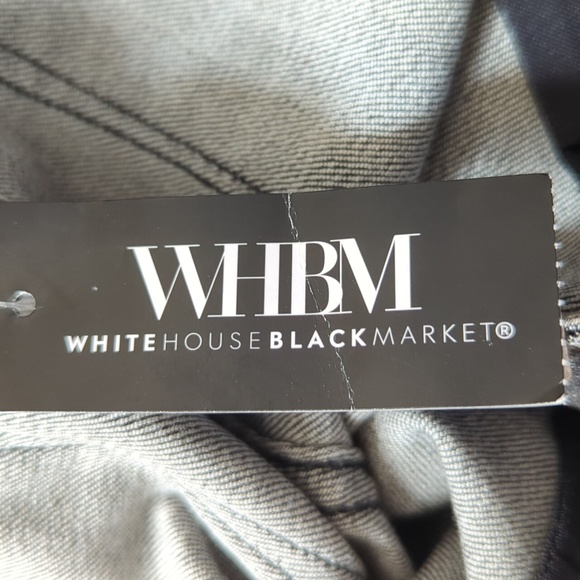 White House Black Market High Rise Straight Leg Jean 2 - Picture 11 of 16